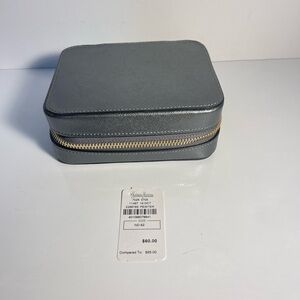 Neiman Marcus Leather Jewelry Box NWT